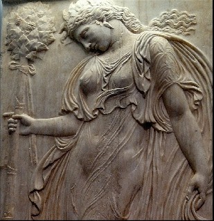 Ménade relieve romano  Museo del Prado  04b