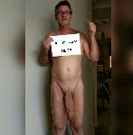 True nudist flashing cock