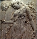 Ménade relieve romano  Museo del Prado  04b